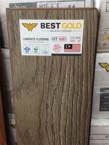 Sàn gỗ BEST GOLD - 608