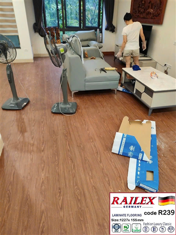 Sàn nhựa đá thạch anh RAILEX